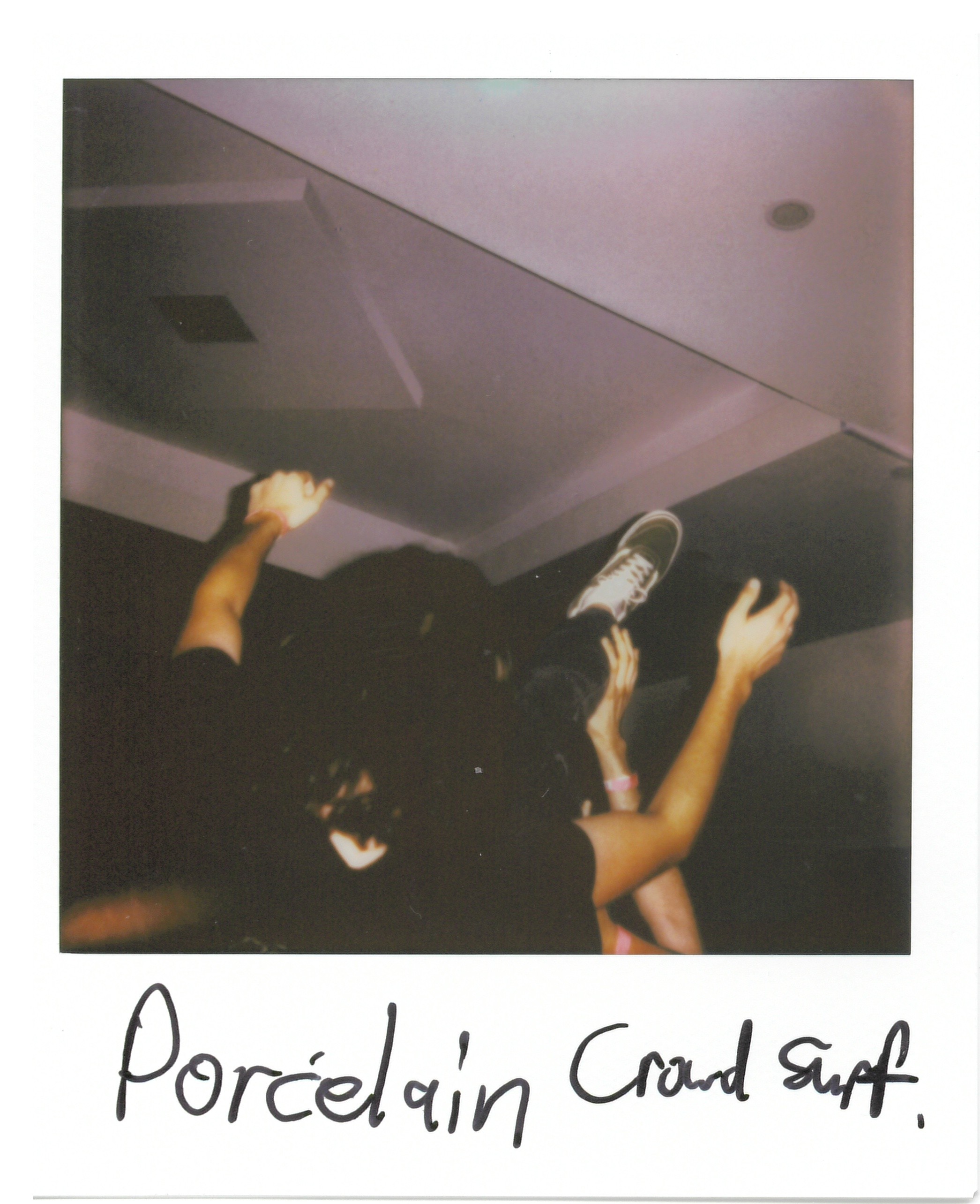 Crowd Surf photo during the Porcelain set